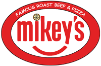 Mikey's Famous Roastbeef & Pizza Logo